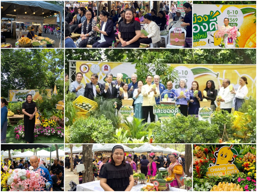 ข้าร่วมพิธีเปิดงานวันมะม่วงและของดีเมืองเชียงใหม่ ครั้งที่15 ประจำปีพ.ศ.2569
